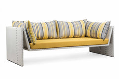 Marino Outdoor Sofa Set 2 Seater , 2 Single seater and 1 Center Table (Sea Shell)