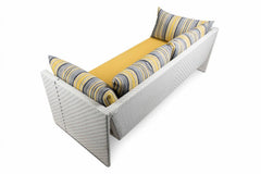 Marino Outdoor Sofa Set 2 Seater , 2 Single seater and 1 Center Table (Sea Shell)