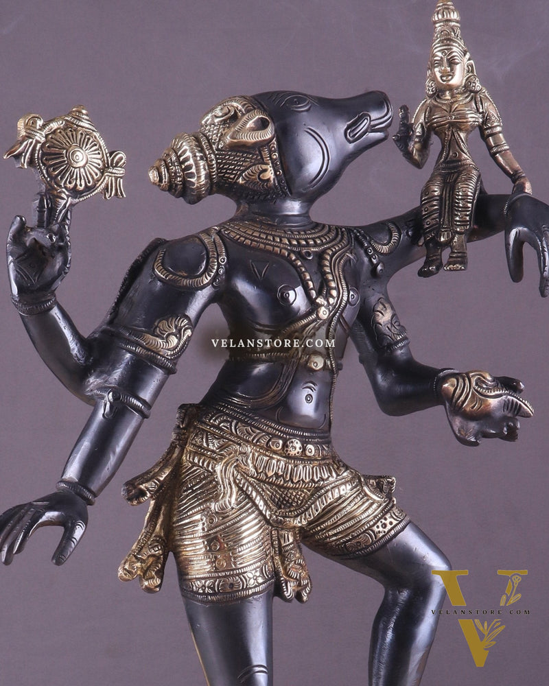 Varaha lakshmi Brass Idol 17.5"