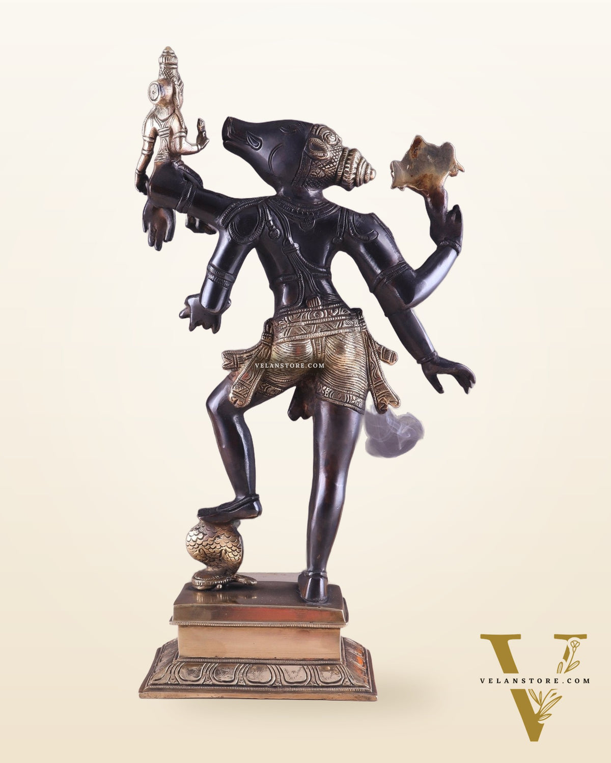 Varaha lakshmi Brass Idol 17.5"