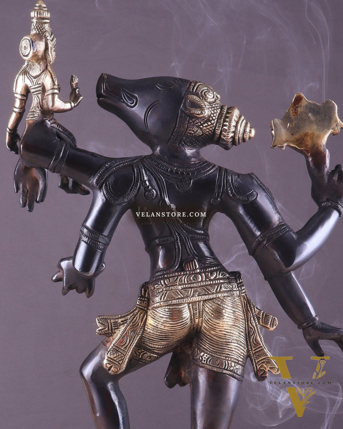 Varaha lakshmi Brass Idol 17.5"