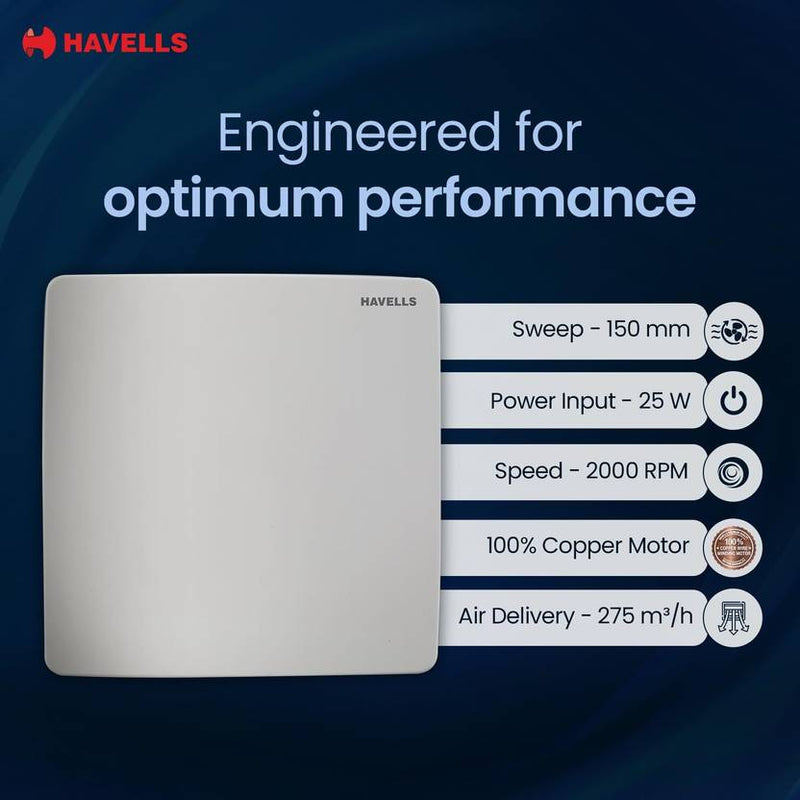 HAVELLS Ventil Air ZX High Speed 150 mm Exhaust Fan-5
