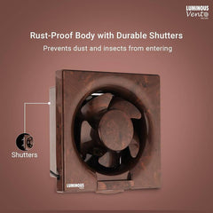 RR Vento Deluxe Anti Dust 150 mm Exhaust Fan-5