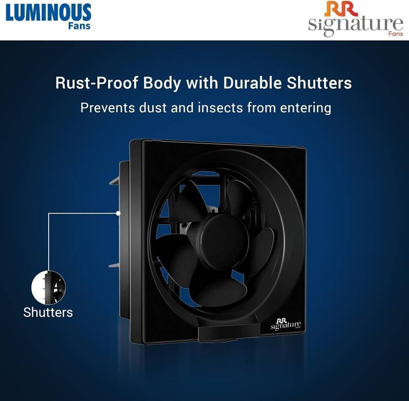 RR vento dlx Anti Dust 250 mm Exhaust Fan-5