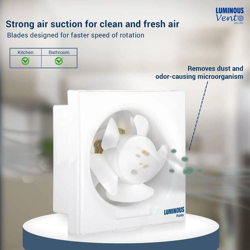 LUMINOUS Vento Deluxe HS 2500 150 mm Exhaust Fan-2