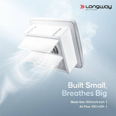 Longway Ventura 150 mm Exhaust Fan-3
