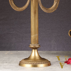 Victorian Style Brass Candle Holder | Height 14 inch