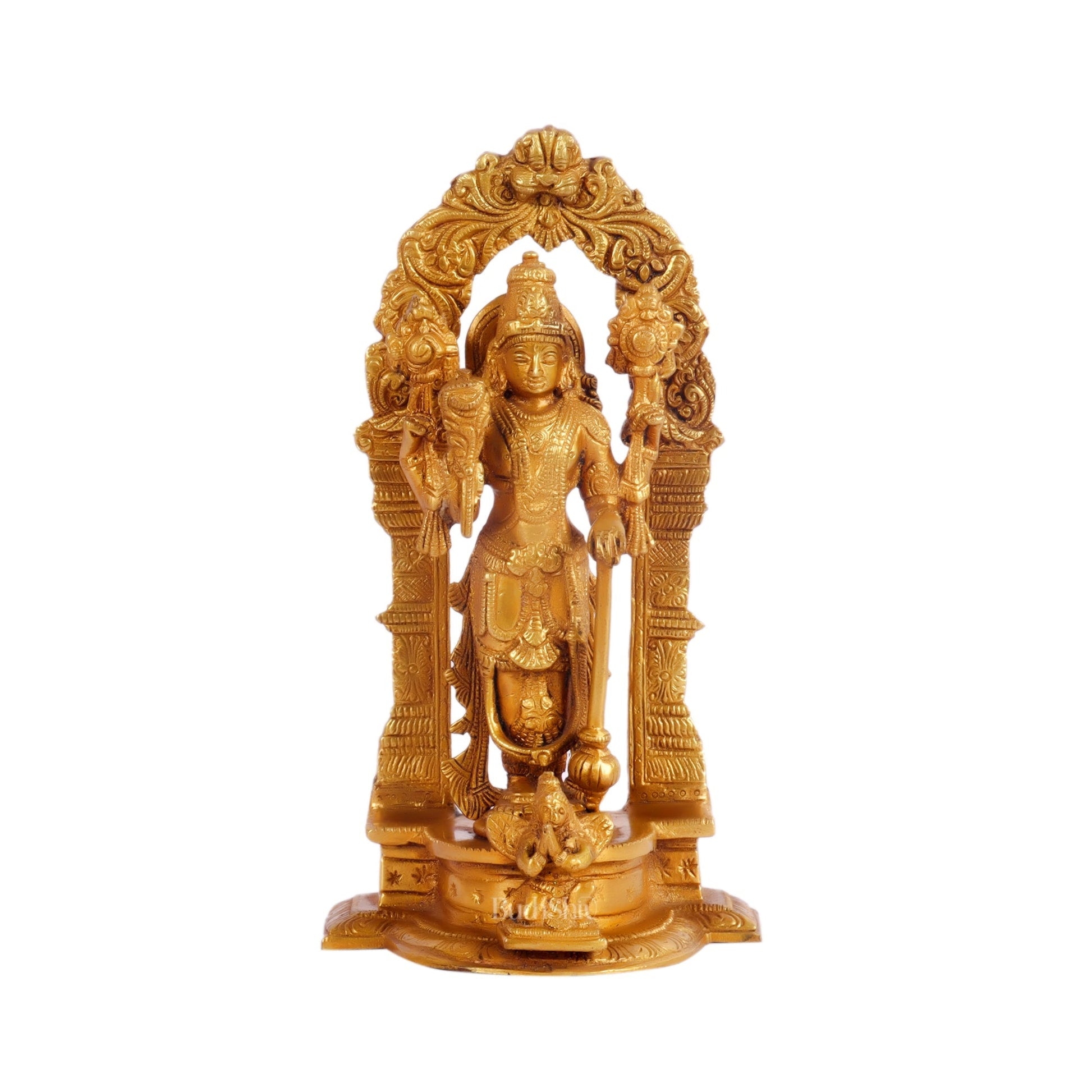 Vishnu Lakshmi Brass idols 9 inch