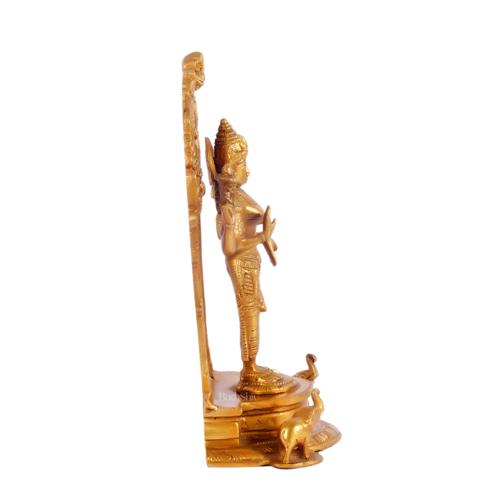 Vishnu Lakshmi Brass idols 9 inch