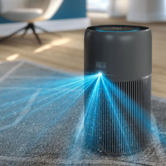 Philips PureProtect Quiet 2200 Series Smart Air Purifier, HEPA & Active Carbon Filter, CADR 420 m³/h, Charcoal Grey (AC2221/63)