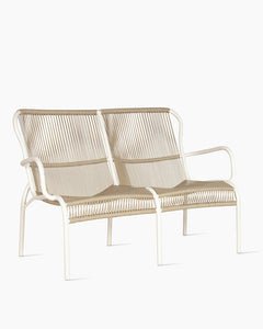 Duncan Outdoor Sofa Set 2 Seater , 2 Single seater and 1 Center Table Set (Beige) Braided & Rope