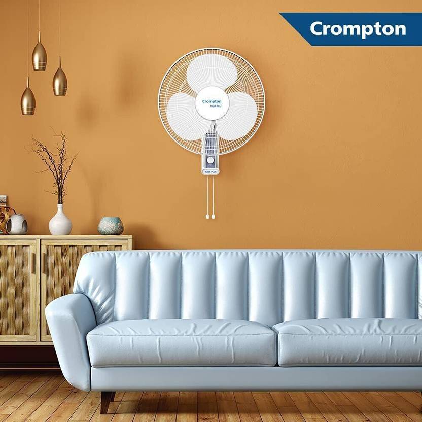 Crompton Wave Plus 400 mm wall Fan-5