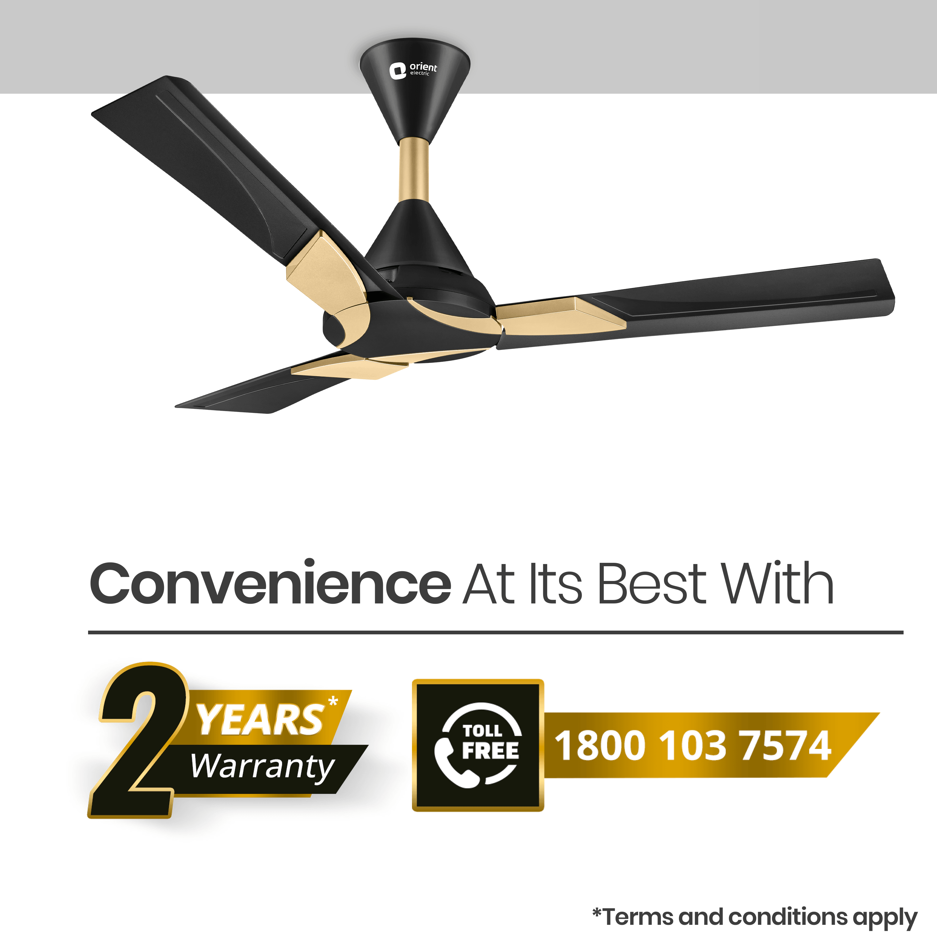 Wendy Designer Ceiling Fan with Remote