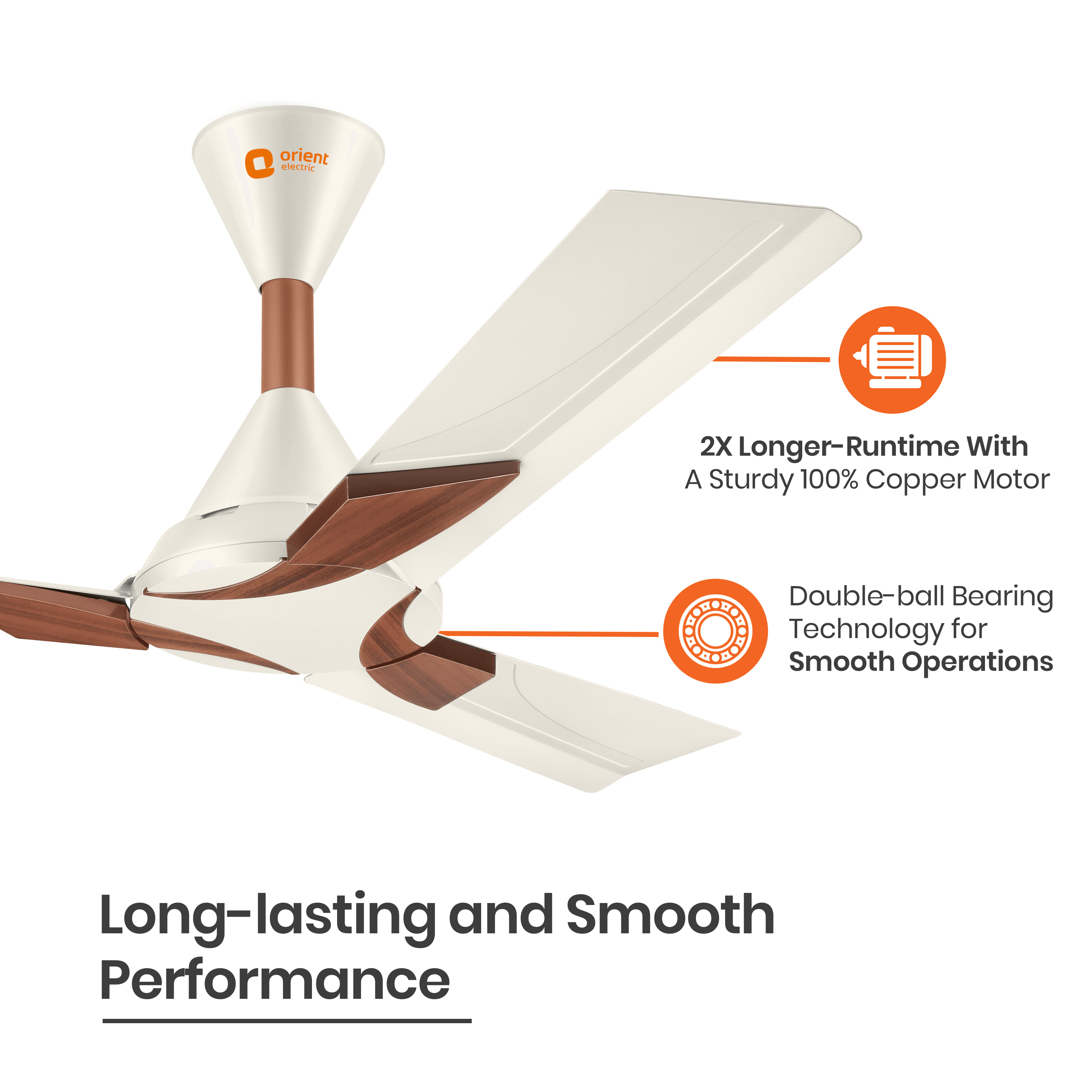 Wendy Designer Ceiling Fan with Remote