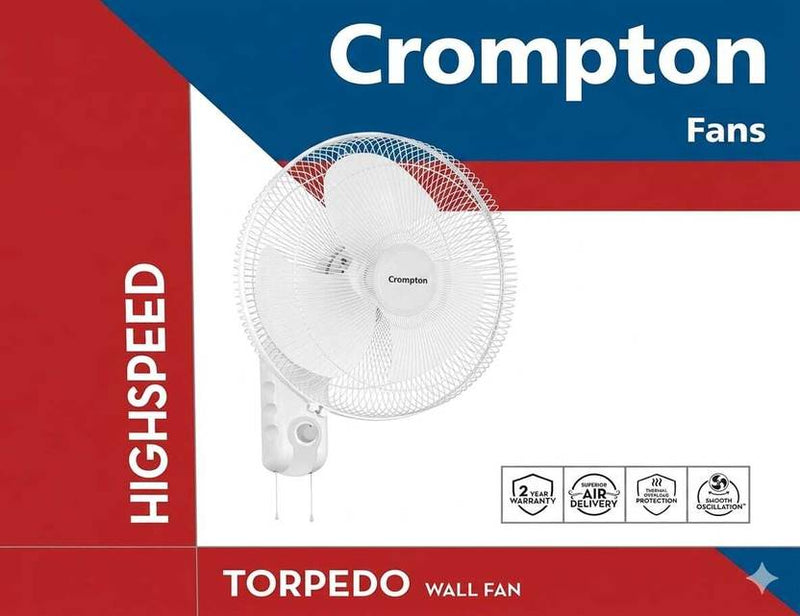 Crompton WF95 300 mm Wall Fan-4