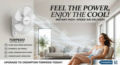 Crompton WF95 300 mm Wall Fan-5