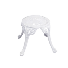Marlen Cast Aluminium Garden Patio 1 Stool Set