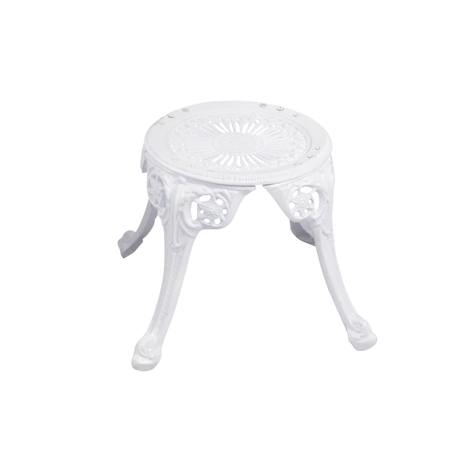 Marlen Cast Aluminium Garden Patio 1 Stool Set