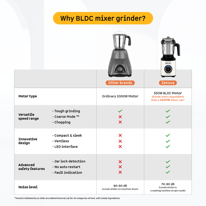 Zenova Mixer Grinder