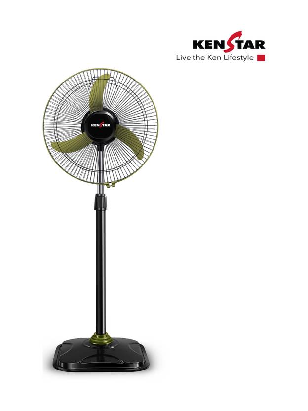 Kenstar Wind Speed Ultra BLU 400 mm Pedestal Fan-3