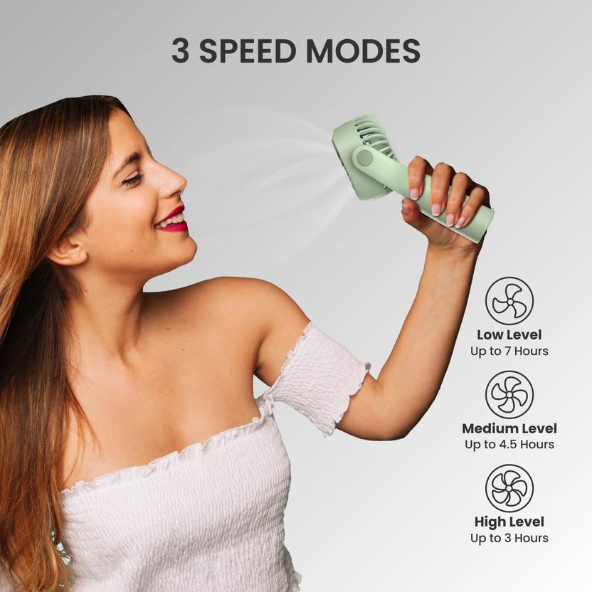 Portronics Toofan Mini Portable Pocket POR-1927 Rechargeable Fan-2