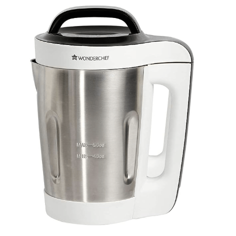 Wonderchef - 63152446 Automatic Soup Maker 800-Watt (White and Steel)