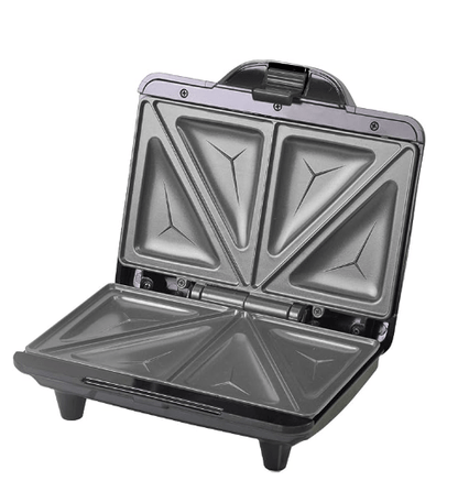 வொண்டர்செஃப் அகுரா கிரில் சாண்ட்விச் மேக்கர், 640W, நடுத்தர | வேகமான சமையல் | சுத்தம் செய்ய எளிதானது | உறுதியான வடிவமைப்பு