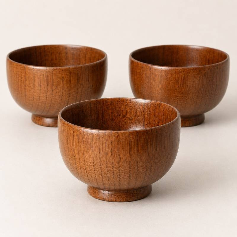 Wooden Bowl Set of 3 | Bowl set of 3 | Wood Bowl Set of 3