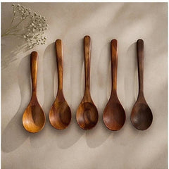 Wooden Eating Spoon | Eating Spoon Set of 5