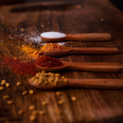 Wooden Masala Spoon (Set of 6) Compact