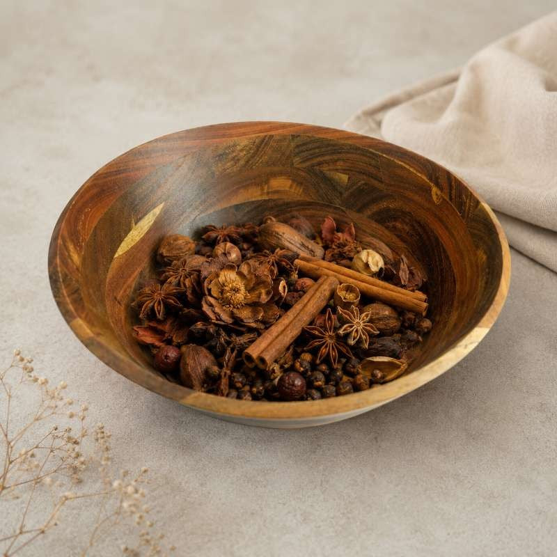 Multipurpose Wood Bowl | Multipurpose Wooden Bowl | Oval Wooden Bowl