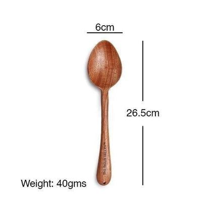Wooden Spatula for Cooking [ Saute | 26cm | Neem Wood ]