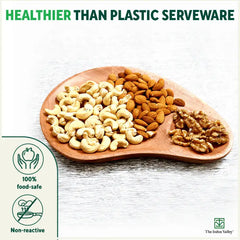 Neem Wood Chip & Dip Platter