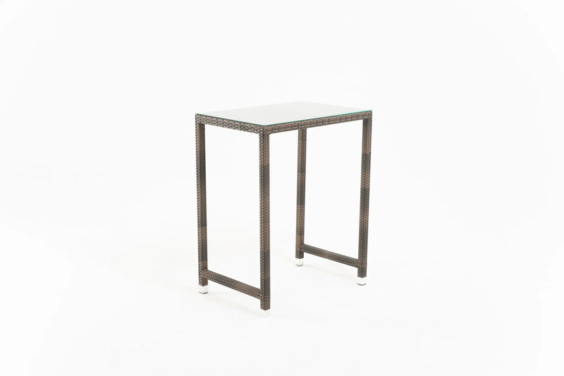 Cea Outdoor Patio Bar Sets 4 Chairs and 1 Table (Brown)