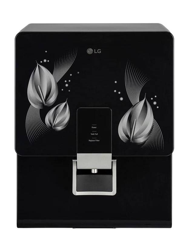 LG WW146RTLB 8L RO + Mineral Booster Water Purifier with Multi Stage Filtration (Solid Black)