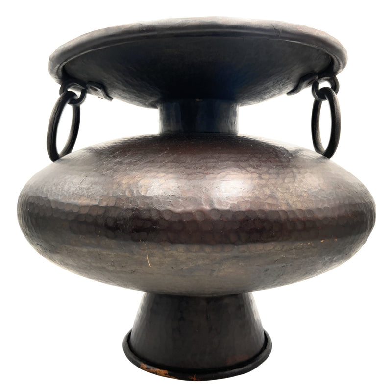 Bhunes Brass Antique Big Planter Bowls | Decor Bowl | Pittal Ka Katora | Decorative,Brown, 14 Inch, 1 Piece