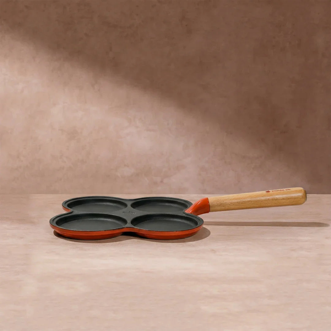 No. 8 Enamel Cast Iron Pancake Pan