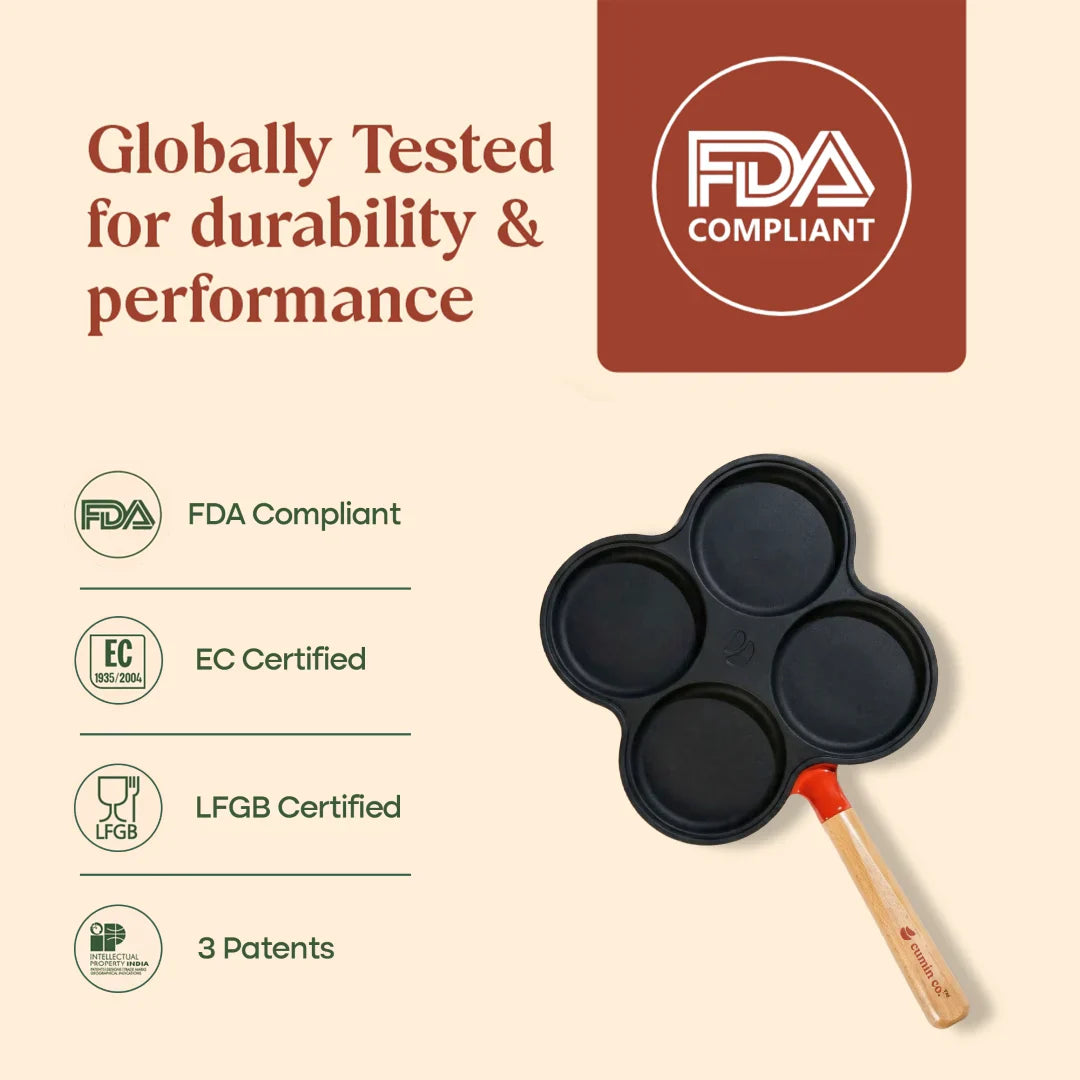 No. 8 Enamel Cast Iron Pancake Pan