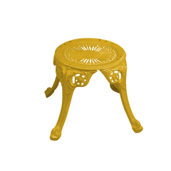 Marlen Cast Aluminium Garden Patio 1 Stool Set