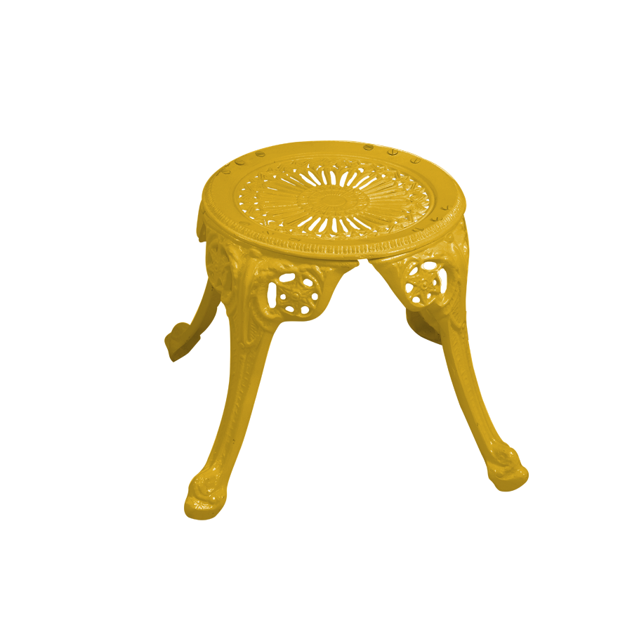 Marlen Cast Aluminium Garden Patio 1 Stool Set