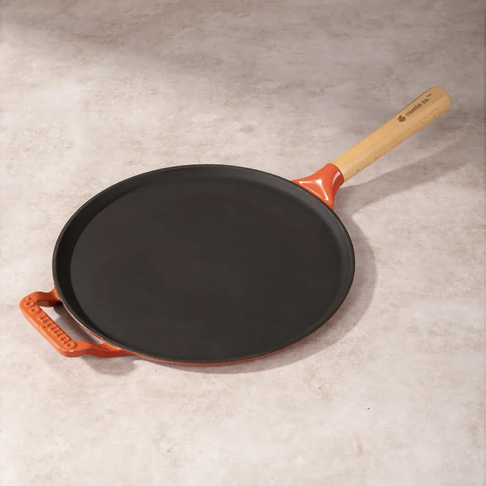 No. 11 Enamel Cast Iron Dosa Tawa (28cm)