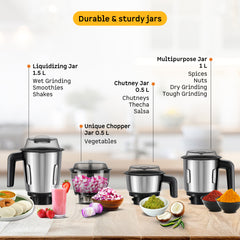 Yulia Mixer Grinder