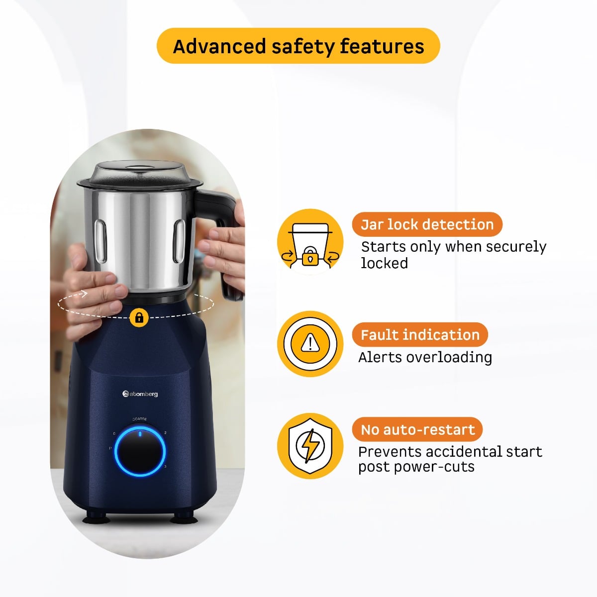 Yulia Mixer Grinder