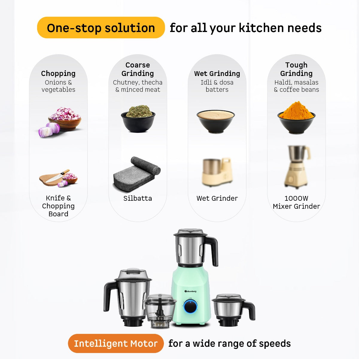Yulia Mixer Grinder