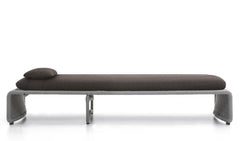 Adnet Outdoor Swimming Poolside Lounger Set of 2 (Grey) Braided & Rope