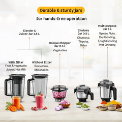 Zenova Fresh Juicer Mixer Grinder