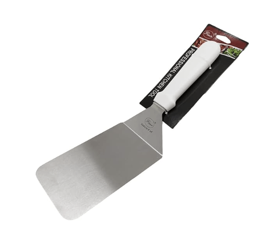 Stainless Steel Frosting Spatula Turner Pizza Lifter Egg Burger BBQ Turner  Cookie Spatula-Basic Baking Tools