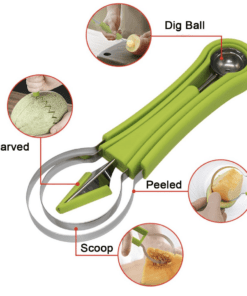  Vegetable Fruit Peeled Kiwi Cutter Device Digging Core