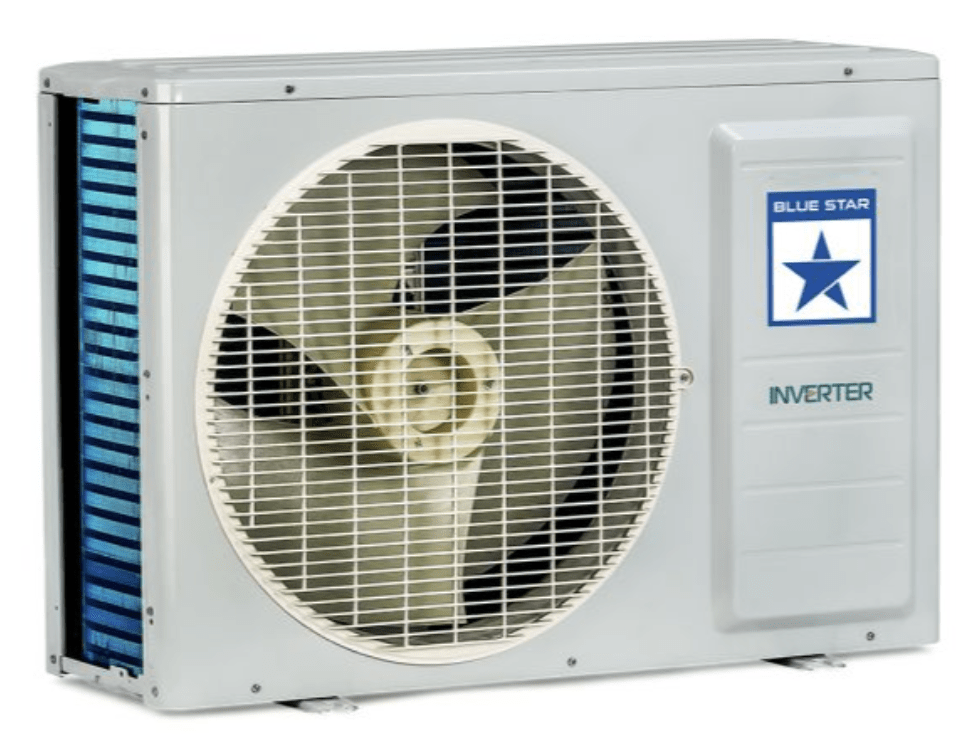 blue star inverter ac outdoor unit