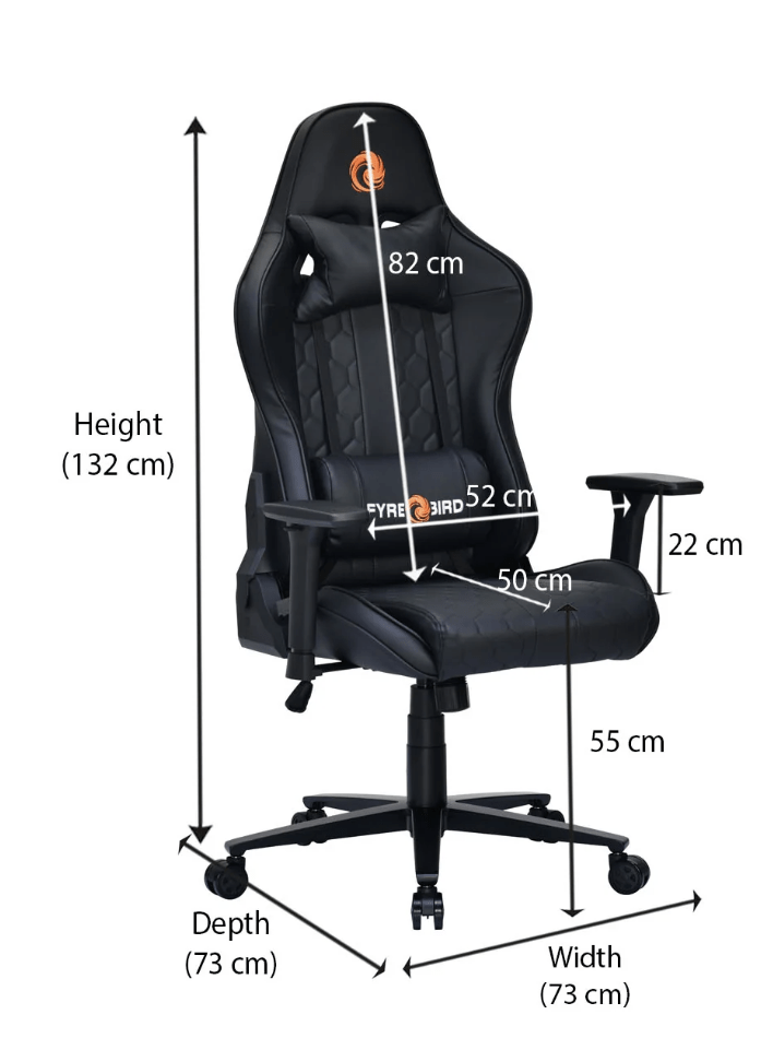 Nilkamal Fyrebird Canophy Ergonomic Gaming Chair With Adjustable Neck ...